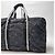 Borsa da viaggio Boston Chanel Nylon Nero Rosso - vista 10