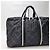 Borsa da viaggio Boston Chanel Nylon Nero Rosso - vista 4