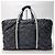 Borsa da viaggio Boston Chanel Nylon Nero Rosso - vista 9