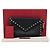 Valentino Clutch Rockstud Envelope in pelle nera