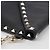 Valentino Clutch Rockstud Envelope in pelle nera - vista 10