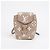 Louis Vuitton Tiny Backpack Zaino in pelle marrone - vista 2