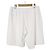 Prada Bermuda in spugna da uomo con logo triangolare Bianco - vista 5