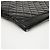 Chanel Clutch Boy in pelle d'agnello nera - vista 11