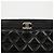 Chanel Clutch Boy in pelle d'agnello nera - vista 2
