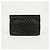 Chanel Clutch Boy in pelle d'agnello nera - vista 5