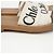 Chloé Woody Slipper Slide White - vista 5