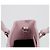 Prada Borsa Tote piccola in pelle spazzolata con logo Triangle Alabaster Pink - vista 10