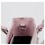 Prada Borsa Tote piccola in pelle spazzolata con logo Triangle Alabaster Pink - vista 11