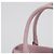 Prada Borsa Tote piccola in pelle spazzolata con logo Triangle Alabaster Pink - vista 15