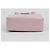 Prada Borsa Tote piccola in pelle spazzolata con logo Triangle Alabaster Pink - vista 7