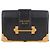 Prada Borsa a tracolla mini Cahier in Saffiano con catena