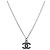 Chanel Collana Cubic CC Silver - vista 2