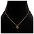 Collar Dior dorado - vista 5