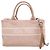 Miu Miu Logo Jacquard Camel Schultertasche