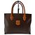 Céline Borsa Tote Triomphe Macadam Marrone