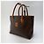 Céline Borsa Tote Triomphe Macadam Marrone - vista 3