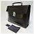 Prada Mallette Vitero Leather Dial Lock Briefcase Black (Unisexe, Article Rare) - vue 3