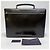 Prada Mallette Vitero Leather Dial Lock Briefcase Black (Unisexe, Article Rare) - vue 6