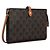 Céline Small Note Triomphe Canvas Miel - vista 2