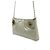Salvatore Ferragamo Borsa a tracolla Gancini in pelle bianca - vista 3