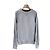 Dior Strick-Sweatshirt mit Oblique-Einsatz Grey