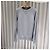 Dior Strick-Sweatshirt mit Oblique-Einsatz Grey - Ansicht 3