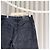 Loewe Pantaloni Baggy in Denim Neri (Size - vista 5