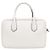 Prada Borsa Tote in Pelle Bianca - vista 3