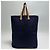 Hermès Amadava Canvas Tote Bag Navy - Ansicht 2