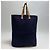 Hermès Amadava Canvas Tote Bag Navy - Ansicht 4