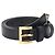 Prada Triangle Logo Belt Black Leather - view 2