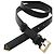 Prada Triangle Logo Belt Black Leather - view 8