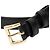 Prada Triangle Logo Belt Black Leather - view 9