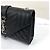 Autre Marque Borsa a spalla con catena a busta Black Small - vista 11