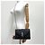 Autre Marque Borsa a spalla con catena a busta Black Small - vista 3