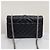 Autre Marque Borsa a spalla con catena a busta Black Small - vista 7