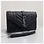 Autre Marque Borsa a spalla con catena a busta Black Small - vista 8