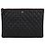 Chanel Borsa a pochette Large CC in Caviar da donna