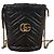 Gucci Mini Borsa a Secchiello GG Marmont a Tracolla