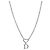 Dior Collana Cuore in Argento e Zirconia