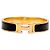 Bracciale Hermès Click H Nero Oro