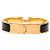 Bracciale Hermès Click H Nero Oro - vista 3