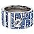 Dior Anello Blue Trotter Silver