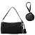 Prada Mini Borsa pieghevole in Re-Nylon e pelle