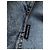 Balenciaga Giacca sovracamicia in denim azzurro con logo ricamato - vista 4