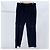 Prada Pantaloni in velluto con logo triangolare Navy - vista 5