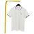Moncler Kurzarm- Polo-T-Shirt Weiß