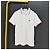 Moncler Kurzarm- Polo-T-Shirt Weiß - Ansicht 10