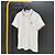 Moncler Kurzarm- Polo-T-Shirt Weiß - Ansicht 2